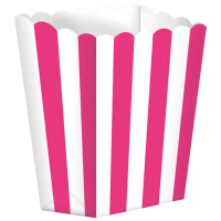 Boxes Stripes Bright Pink